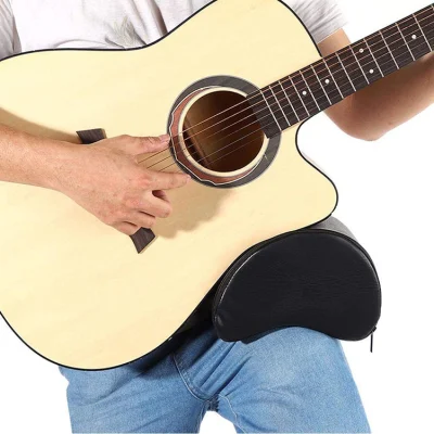 卸売ギタリストフットスツール調整可能なギターバランス脚パッドスポンジクッションサポートレストクラシックギター共鳴クッション